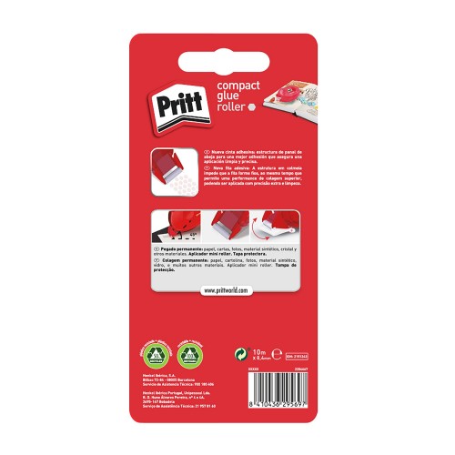 Pritt Roller Adhesivo Permanente Bl 10m